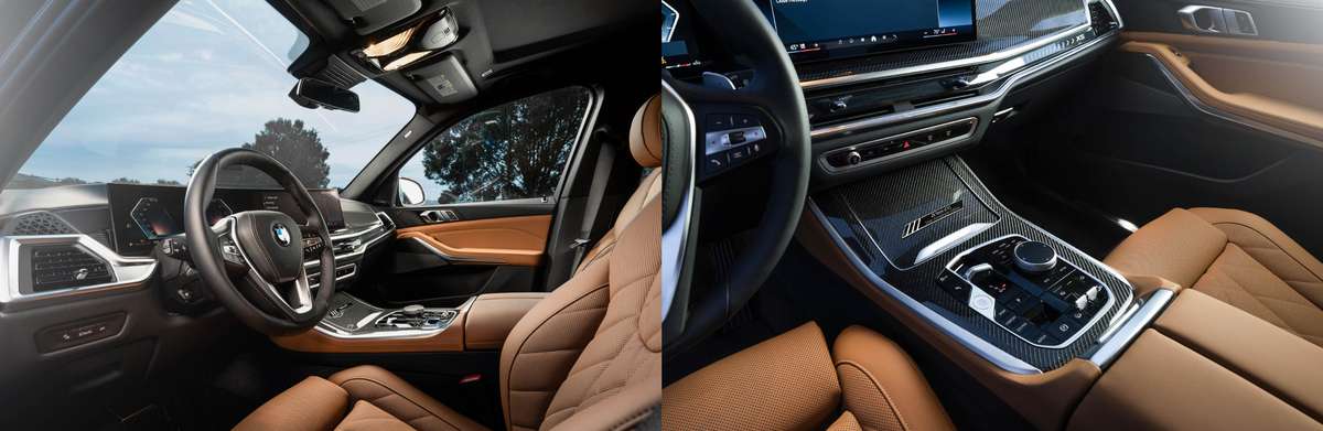 BMW X5 interior